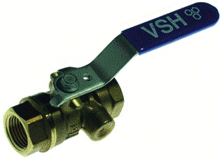 VSH - K2300 Kogelafsluiter Kogelkraan 3/4"Bin