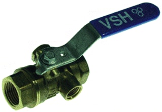 VSH - K2310 Kogelafsluiter Kogelkraan 1/2"Bin+Aft.Mog
