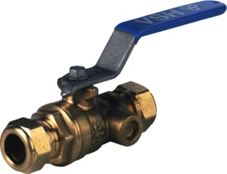 VSH - Super K2330 Kogelafsluiter Kogelkraan 2Xknel 22Mm