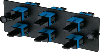 Panduit - Inzetplaat patchpaneel glasvezel fiber adapt panel 6 sc sim