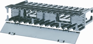 Panduit - NetFrame Kabel/draadgeleider kast/lessenaar Hor Cable Man Front & Rear