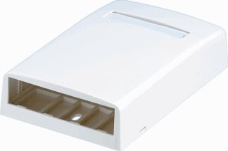 Panduit - Inzetplaat schakelmateriaal Outlet 4V Opb Box