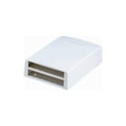 Panduit - Inzetplaat schakelmateriaal Outlet 12V Glas Box