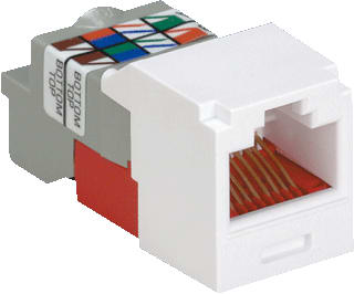 Panduit - Mini-Com T Modulaire connector cj utp 5e zw