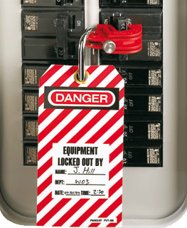 Panduit - Hangslotvergrendeling vr schakelaar Lockout Cirbr No-Tool Univ