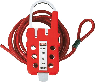 Panduit - Hangslotvergrendeling vr schakelaar Multi-Lockout Device