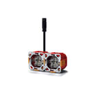 Technische Unie - Hollewanddoos met schakelmateriaal Gira 2V Wcd Rd Bw Att
