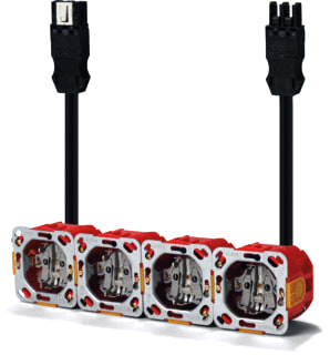 Technische Unie - GIRA 4V WCD I/U MIDI BW ATT