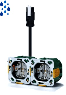 Technische Unie - GIRA 2V WCD ADELS IP44 HV ATT