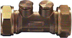 Watts - KF Terugslagklep Keerklep 15Mm + Aftap