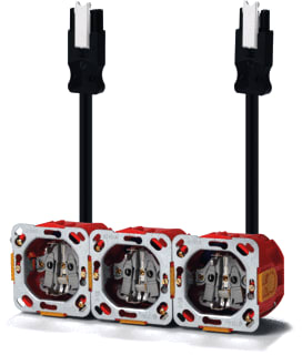 Technische Unie - GIRA 3V WCD I/U ADELS BW ATT
