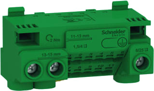 Schneider Electric - Kroonklemmenstrook Aardingsklm 14Aansluitingen
