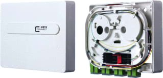 Metz Connect - PVL2D Datacontactdoos glasvezel 1501181k04hc