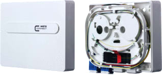 Metz Connect - PVQ2D Datacontactdoos glasvezel 1501197R02Hc