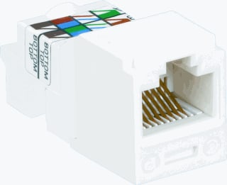 Panduit - Mini-Com TP Modulaire connector cj utp 6 grijs