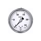 Ubel - 1018A/RVS Buisveermanometer Manmtr 1/2Bu 100 0+6B