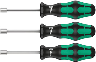 Wera - Gereedschapset 395 Dopsleutel+Schrdr Set