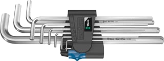 Wera - Inbussleutelset 950/9 l hex-plus 9dlg