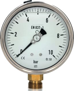 Ubel - 1004 Buisveermanometer Manmtr 1/2Bu 100 -1+15B