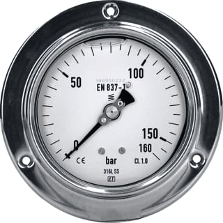 Ubel - 1004AP Buisveermanometer Manmtr 1/2Bu 100 0+1B