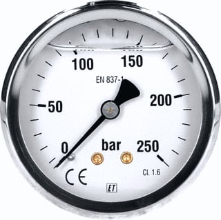 Ubel - 1010A Buisveermanometer Manmtr 1/4Bu 63 0+100B