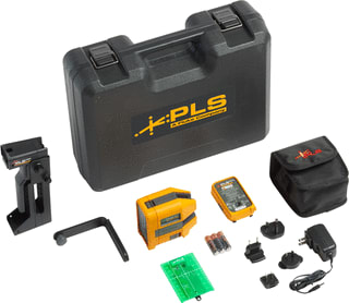 Fluke - Laseraftekenapparaat cross line greenlaser kit