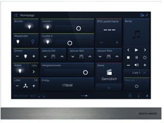 ABB Busch-Jaeger - ABB-Welcome Binnentelefoon deurcommunicatie Welcome Ip-Touch 10 Wit