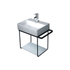 Duravit - DuraSquare Meubel/tafelonderstel ondstl mtl mt zw