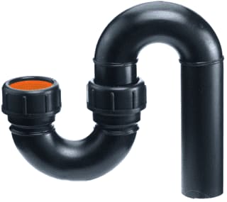 Akatherm - HDPE drainage Leidingsifon 0, 90, 180 graden Pe Afvoer Sifon 75/75Mm