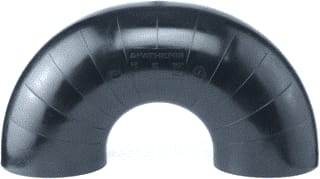 Akatherm - HDPE drainage Fitting met 2 aansluitingen alxs bocht 180 56