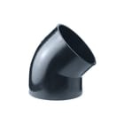 Akatherm - HDPE drainage Fitting met 2 aansluitingen Alxs Pe Afv Knie 45 90