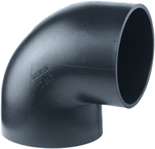 Akatherm - HDPE drainage Fitting met 2 aansluitingen Alxs Pe Afv Knie 88,5 56