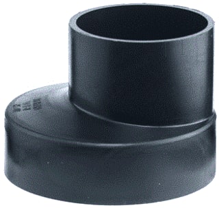 Akatherm - HDPE drainage Fitting met 2 aansluitingen Alxs Verlpst Exc 110/75