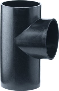 Akatherm - HDPE drainage Fitting met 3 aansluitingen Pe T-Stuk 88,5 110/40