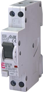 ETI Elektro Element - Aardlekautomaat aardlaut 16a b 30ma 1p+n