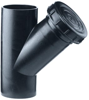 Akatherm - HDPE drainage Ontstoppingsstuk pe ontstst 45 125/110
