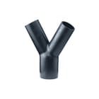 Akatherm - HDPE drainage Fitting met 3 aansluitingen alxs broek t-stuk 60 110/110mm