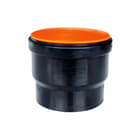 Akatherm - HDPE drainage Fitting met 2 aansluitingen Steekmof Speciedeksel 75