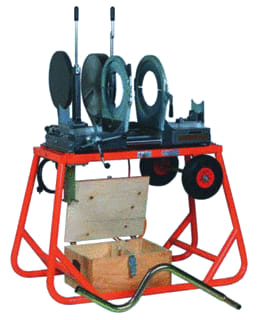 Akatherm - HDPE drainage Lasspiegel stuiklasmachine 90-315mm