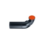 Akatherm - HDPE drainage Fitting met 2 aansluitingen alxs wndclsbocht 90r110/90