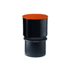 Akatherm - HDPE drainage Fitting met 2 aansluitingen krimpmof 63/75mm