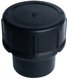 Akatherm - HDPE drainage Ontstoppingsstuk Pe Schroefkap Lang 75