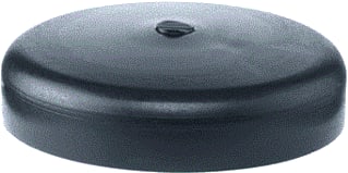 Akatherm - HDPE drainage Fitting met 1 aansluiting Deksel Schroef/Eindkap 75