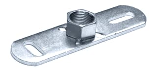 Akasison - HDPE drainage Grondplaat voor beugelbevestiging Alxs Bevestigingsplaat 1/2