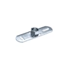 Akasison - HDPE drainage Grondplaat voor beugelbevestiging Alxs Bevestigingsplaat 1/2