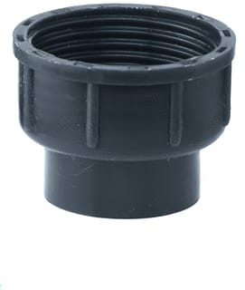 Akatherm - HDPE drainage Fitting met 2 aansluitingen aansluitstuk 50x1¼
