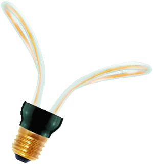 Bailey - Spiraled Silhouette LED-lamp led bloem e27 12w 2200k