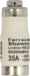 MERSEN - Lindner Neozed D0-zekering D02 400V Gl-Gg 35A Ds50