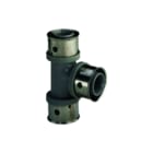Viega - Smartpress 4718 Fitting met 3 aansluitingen Smpr T-St Ppsu 20X16X16