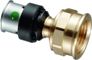 Viega - Smartpress 6712 Fitting met 2 aansluitingen Smpr Overgang 20X3/4Bi